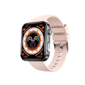 Smart Watch For Men Women Healthy Mornitoring Ips Screen Fitness Tracker With Bluetooth Call  IP67 Waterproof Heart Rate Sleep SpO2 Monitor Pedom (Color: Pink)