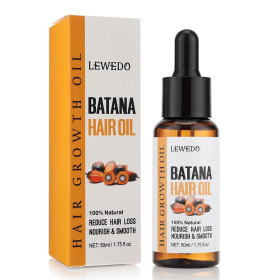 100% Pure Batana Oil Hair Conditioner Natural Hair Treatment Oil Promote Hair Wellness for Treating Hair Loss Anti-Breakage Hair (Function: Batana Oil-50ml)